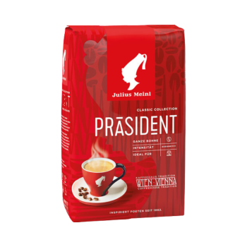 Julius Meinl Präsident, Ganze Bohne, 500 Gramm Packung